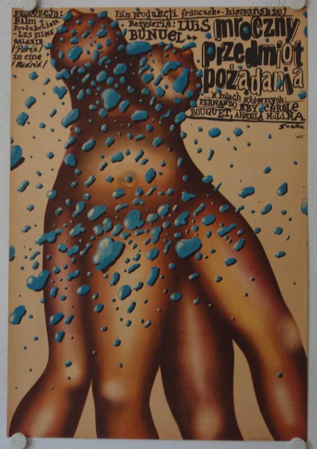 Dieses obskure Objekt der Begierde originales polnisches Filmplakat